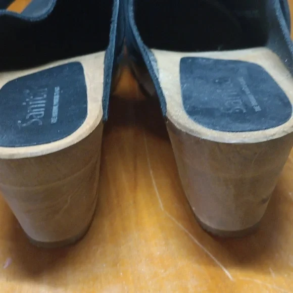 Sanita black clogs size 39 - Picture 4 of 9